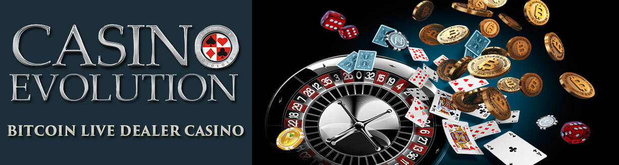 Казино Evolution.com – Bitcoin онлайн-казино с крупье.
