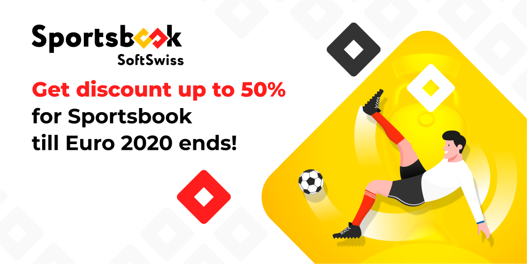 SoftSwiss Sportsbook discount EURO 2020