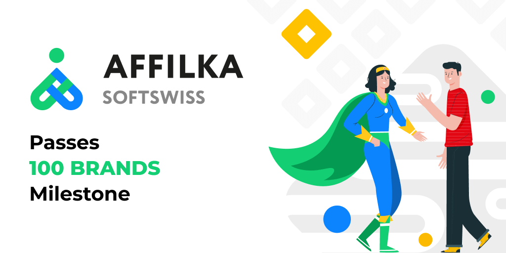 Affilka by SOFTSWISS Passes 100 Brands Milestone