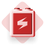 An icon of a battery