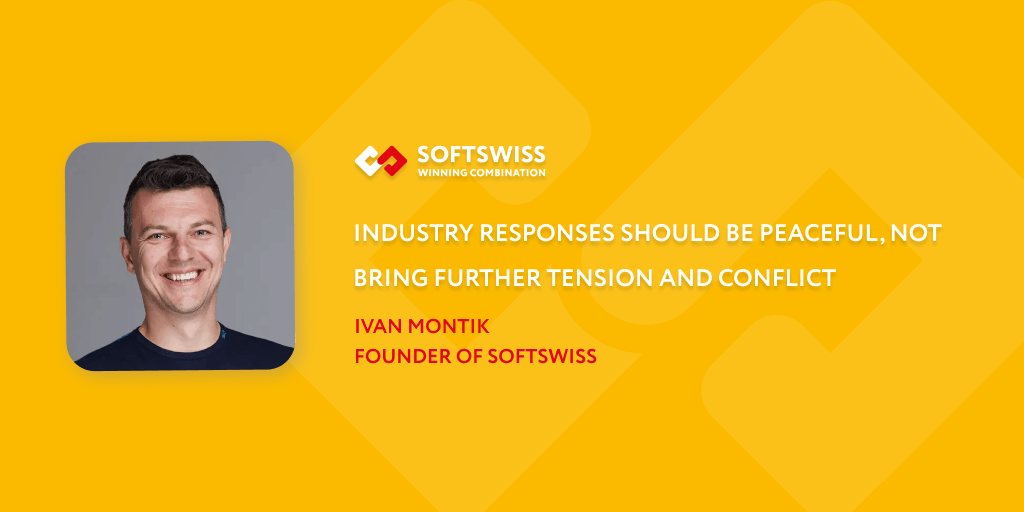 Industry responses should be peaceful, not bring further tension and conflict