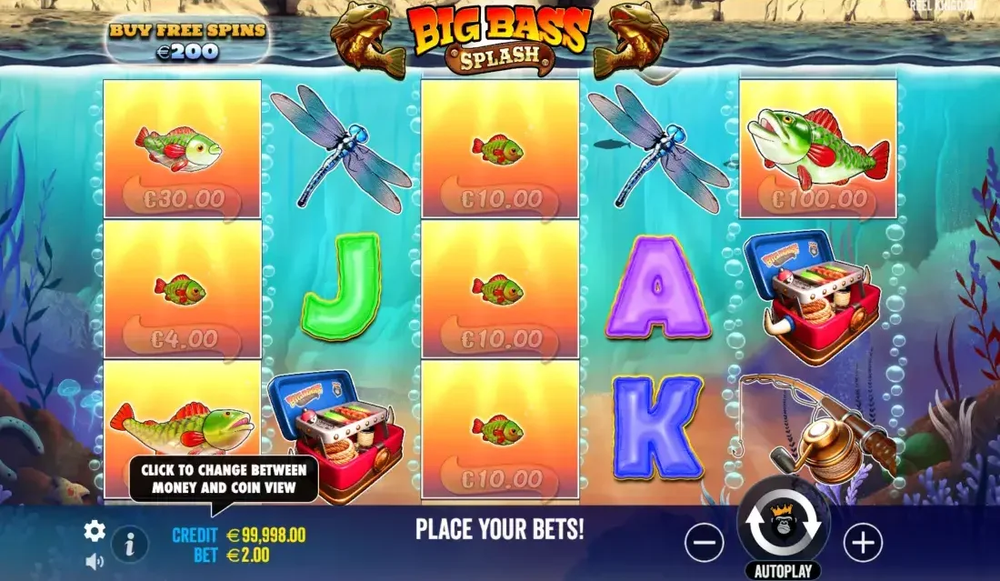 Big Bass Splash pragmatic play