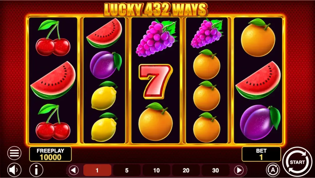 Lucky 432 Ways 1spin4win