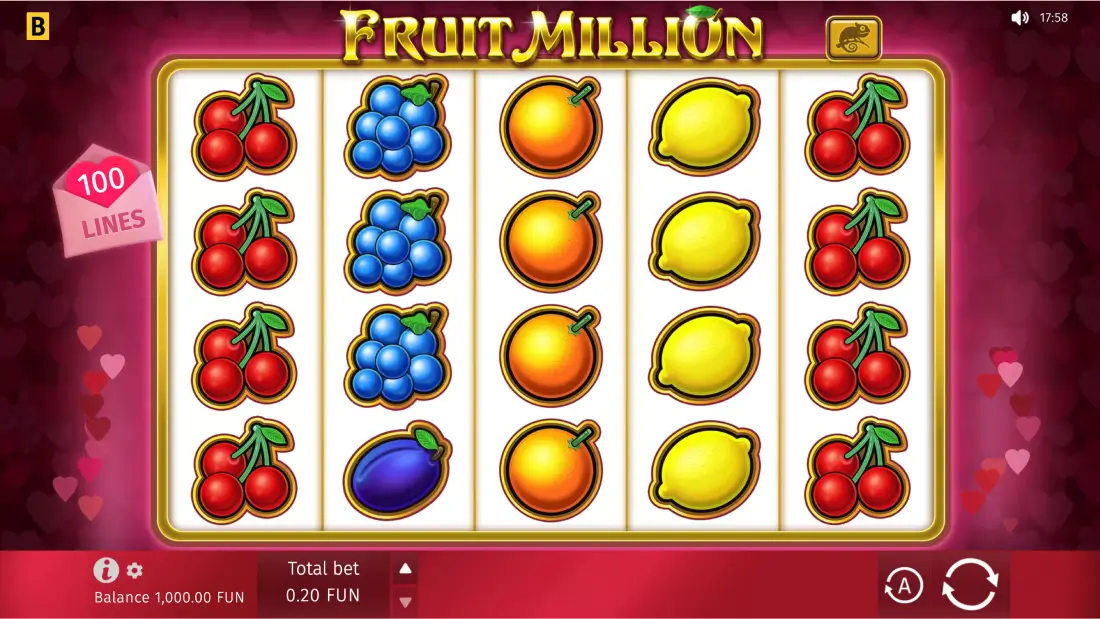 Fruit Million bgaming