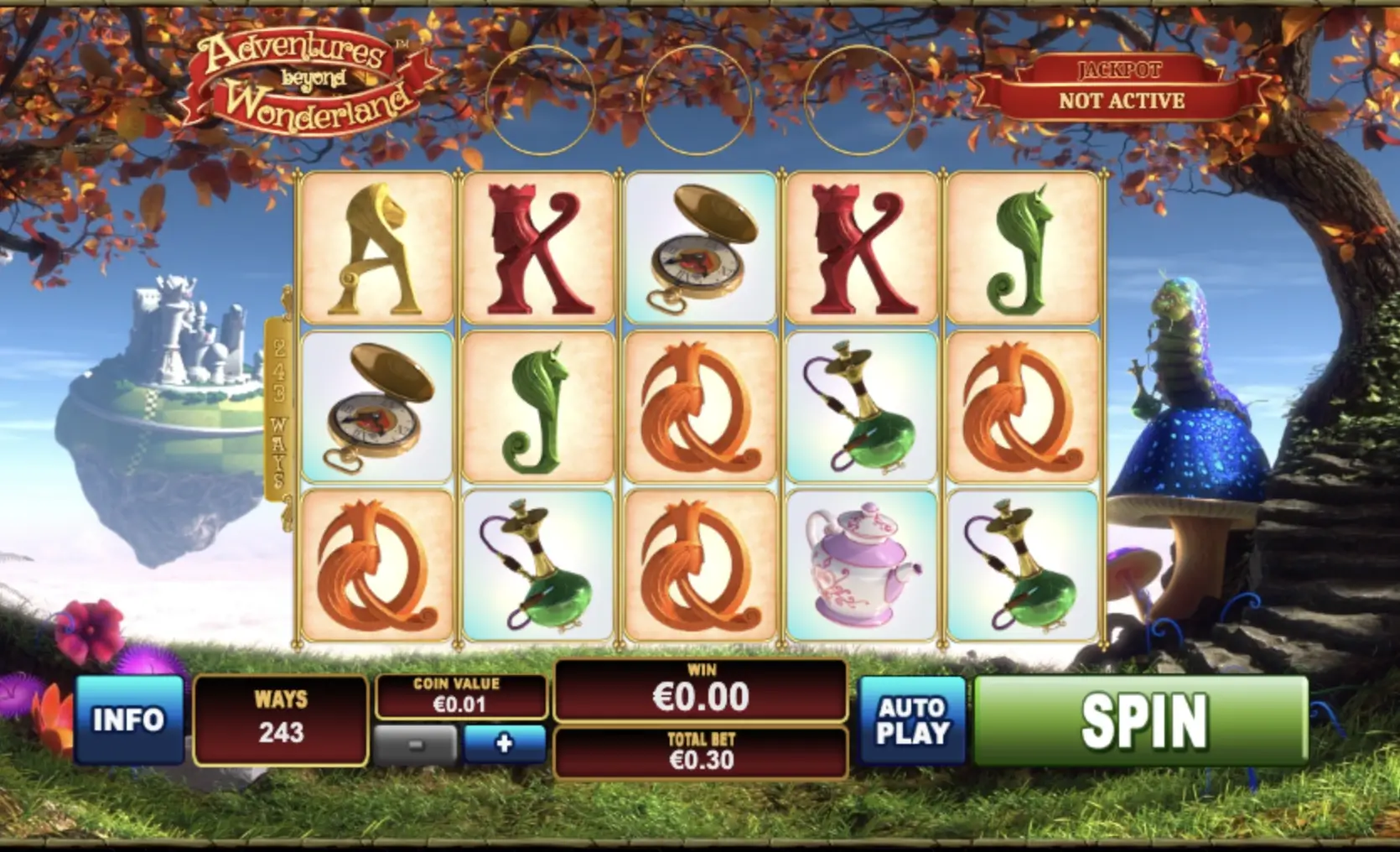 Adventures Beyond Wonderland Playtech