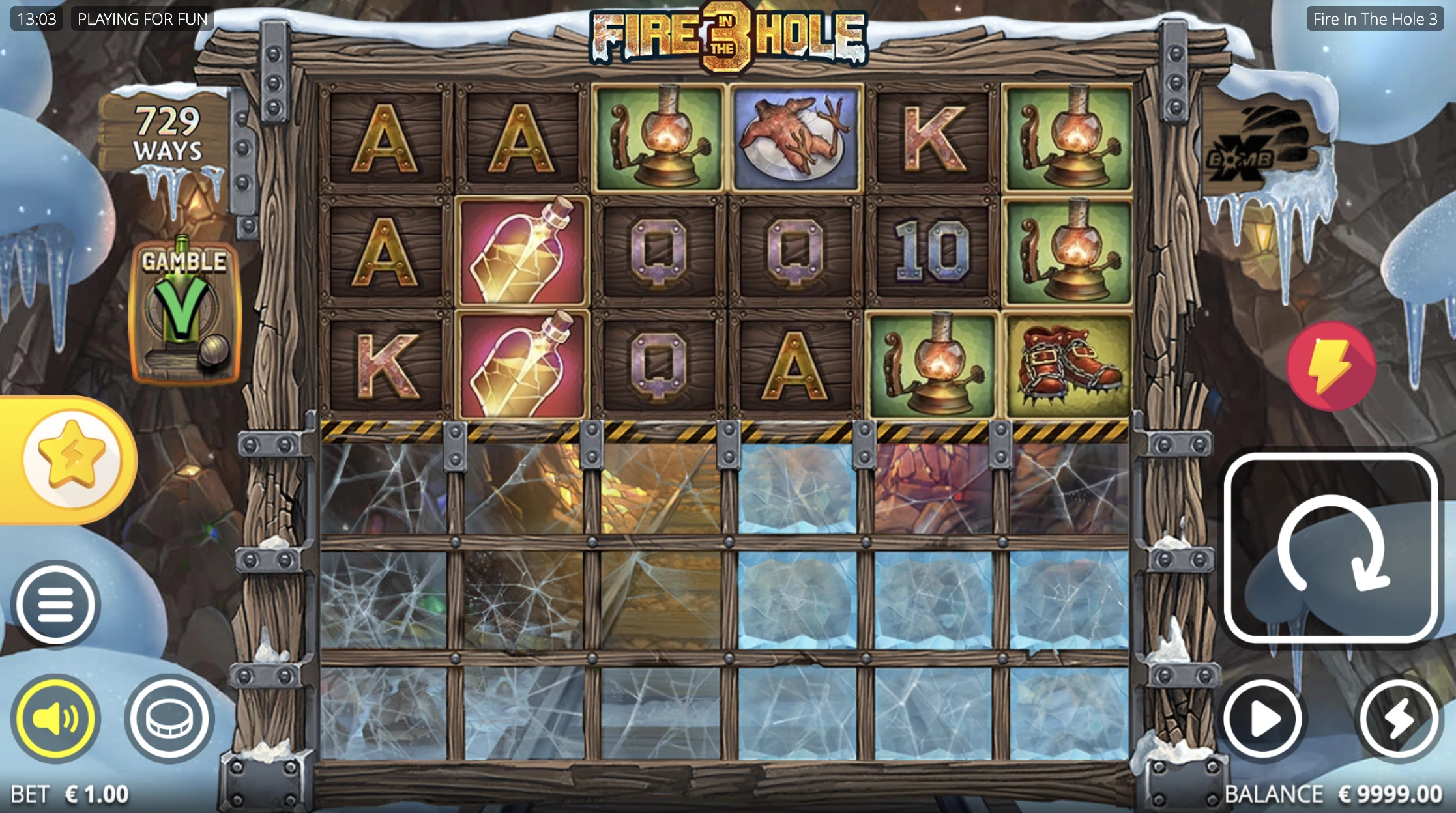 Fire in the Hole 3 nolimit city slot demo