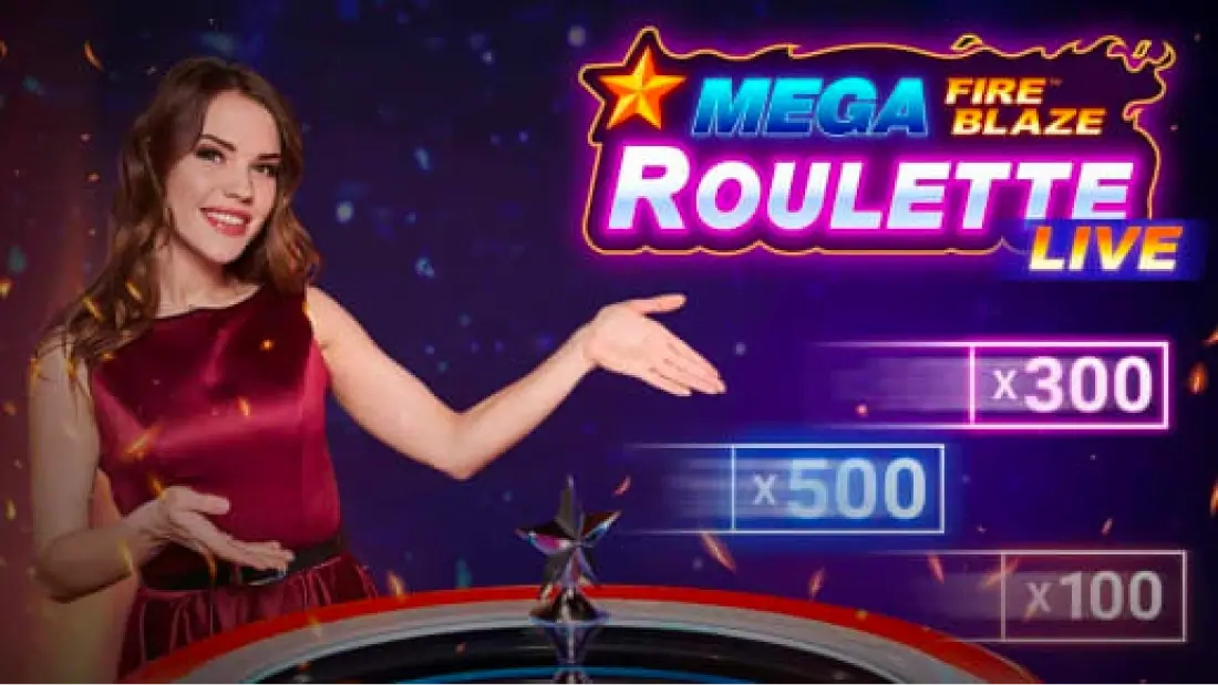 Mega Fire Blaze Roulette playtech