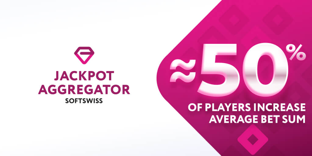 SOFTSWISS Jackpot Aggregator: Half of Players Increase Average Bet Sum After Joining Jackpot Campaigns