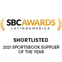 SBC Awards Latinoamerica, 2021, category Sportsbook Supplier of the Year