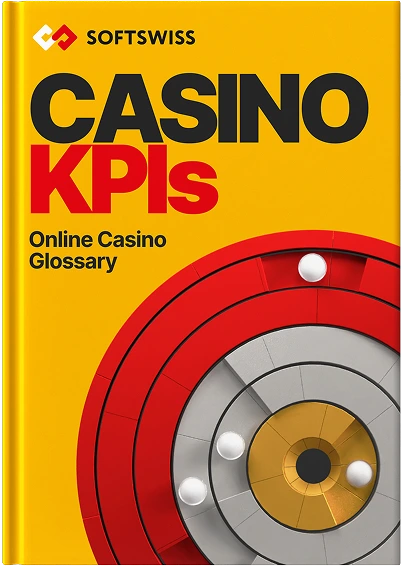 SOFTSWISS report Casino KPIs yellow cover