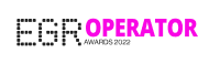 EGR Operator Awards 2022 logo with bold pink and black text