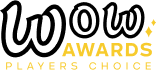 WoW Awards logo in yellow and black design