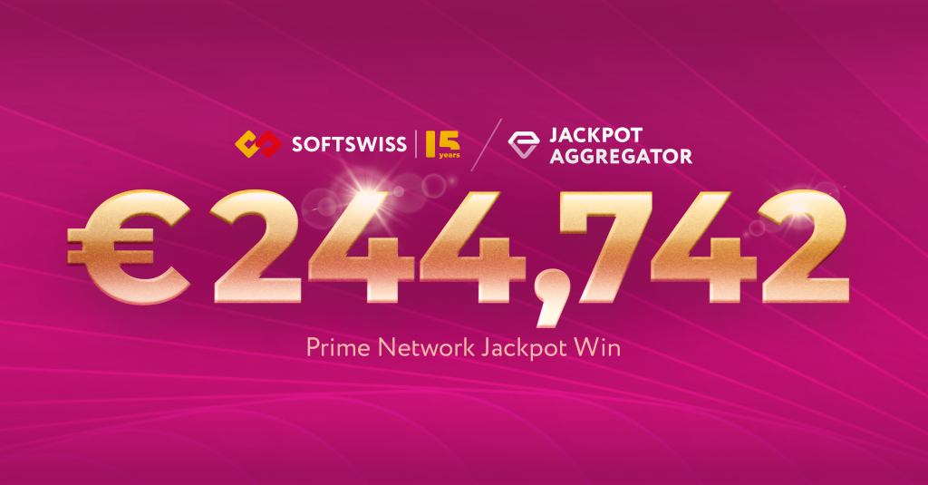 O primeiro Prime Network Jackpot atinge mais de 244 mil euros