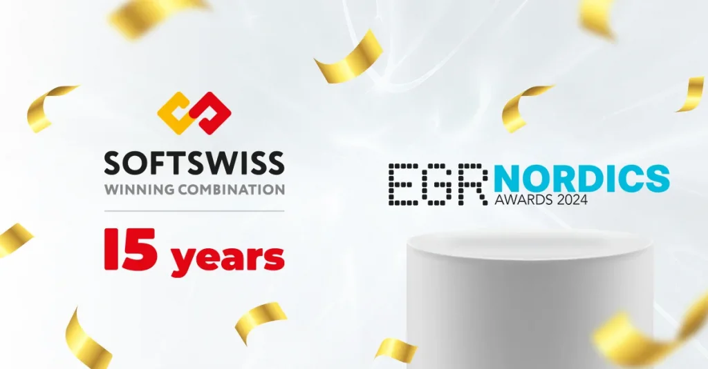 SOFTSWISS завоевала награду Software Supplier на EGR Nordics Awards 2024
