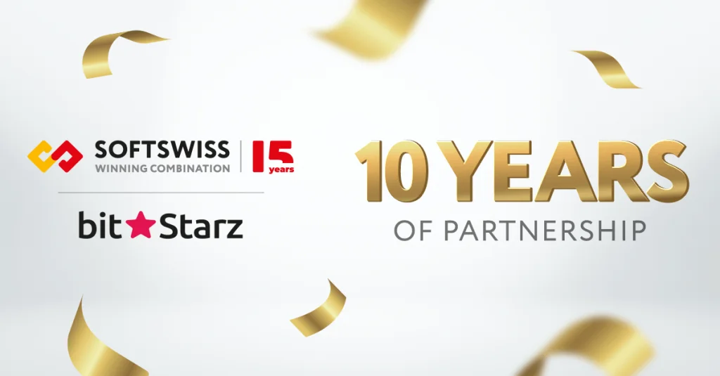 SOFTSWISS & BitStarz Celebrate Ten Years of Partnership