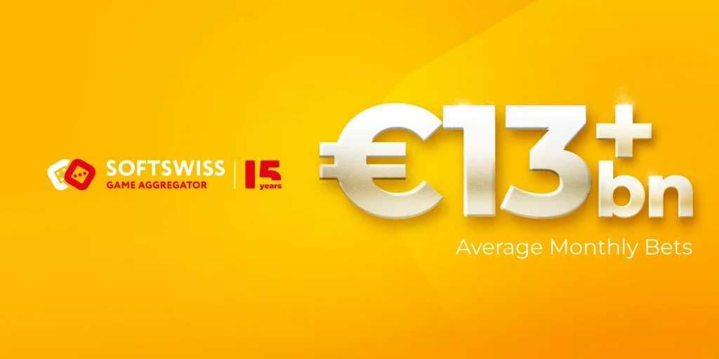 SOFTSWISS Game Aggregator достиг ежемесячного объема ставок в 13 миллиардов евро: Итоги 1 квартала 2024 года