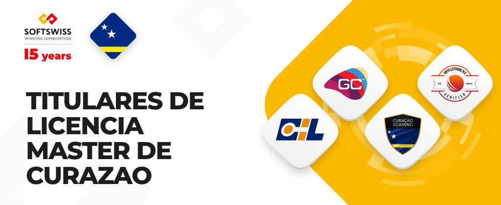 TITULARES DE LICENCIA MASTER DE CURAZAO TITULARES DE LICENCIA MASTER DE CURAZAO