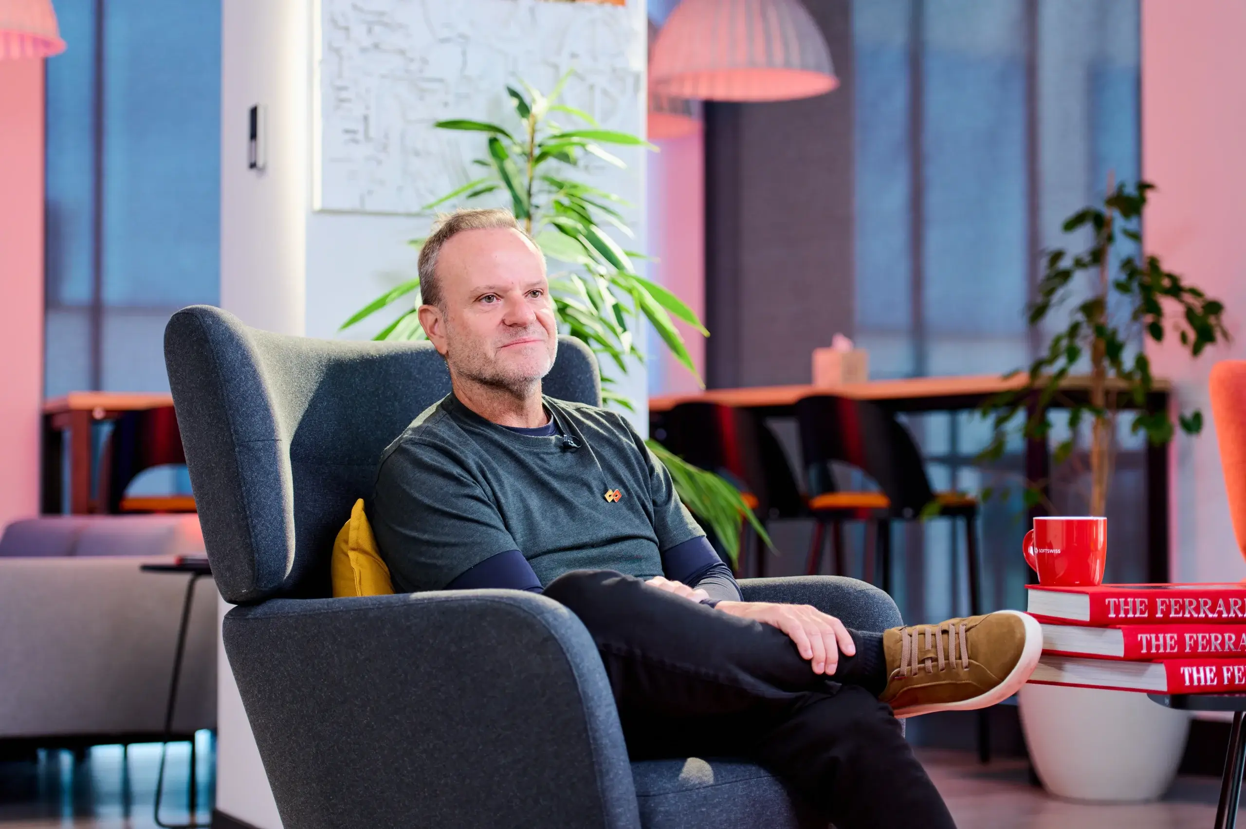 Rubens Barrichello at SOFTSWISS Excellence Talks