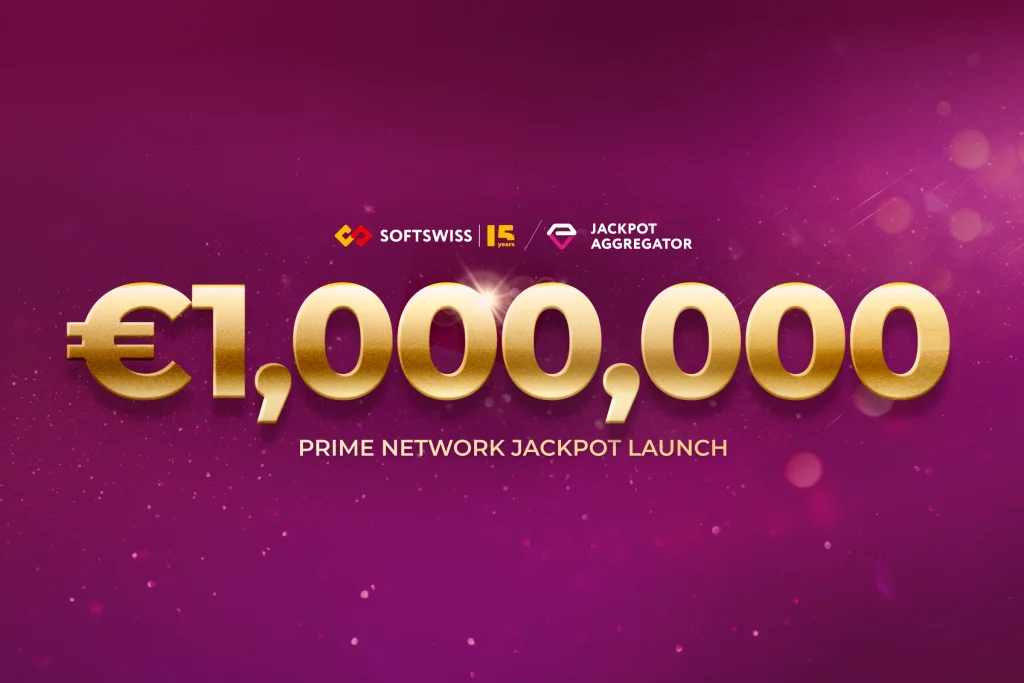Prime Network Jackpot da SOFTSWISS começa com €1 milhão