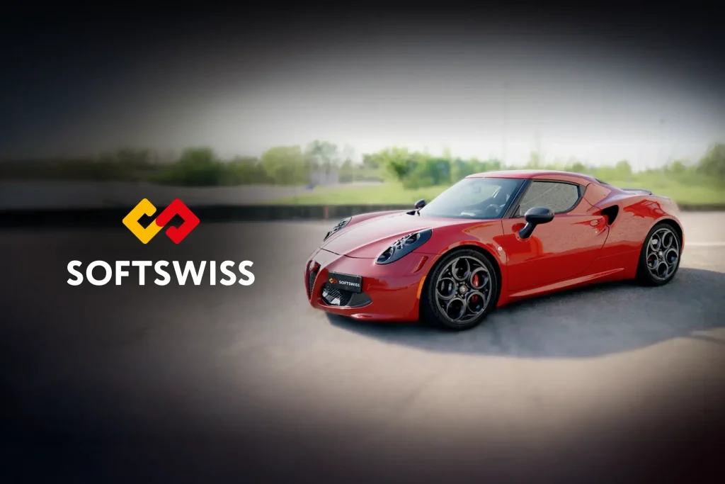 SOFTSWISS comemora 100ª marca com montagem ao vivo de carro esportivo