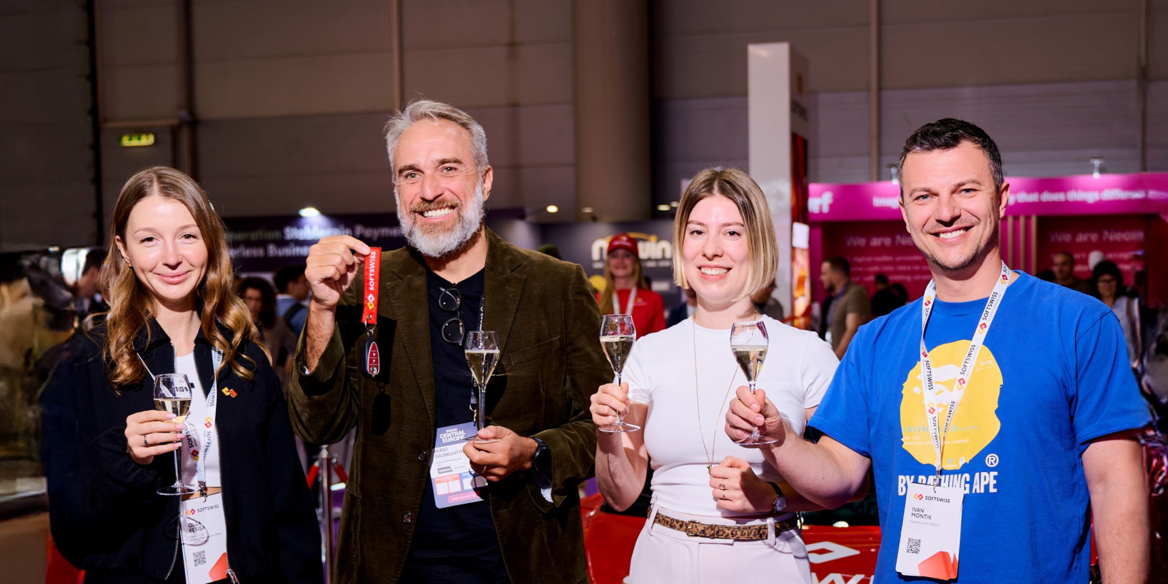 SOFTSWISS Hands Over Live-Built Alfa Romeo 4C at SiGMA Central Europe 2025