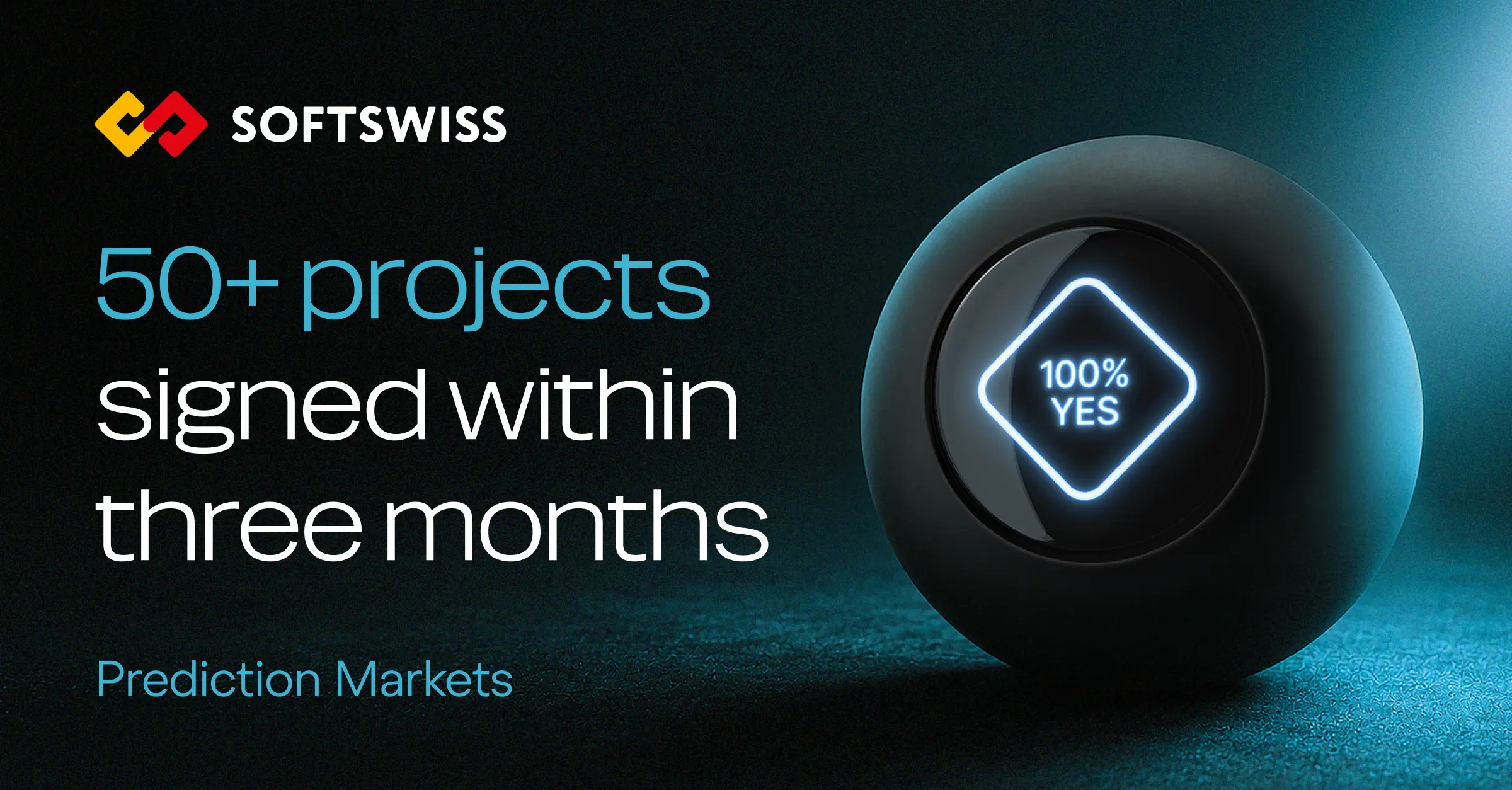 SOFTSWISS Prediction Markets passes 50 projects three months after April 2026 launch